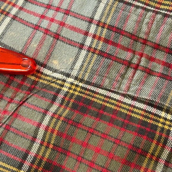 Polo by Ralph Lauren Plaid Flannel Shirt Size 2XLT Red Green Button Down Top - Picture 14 of 14